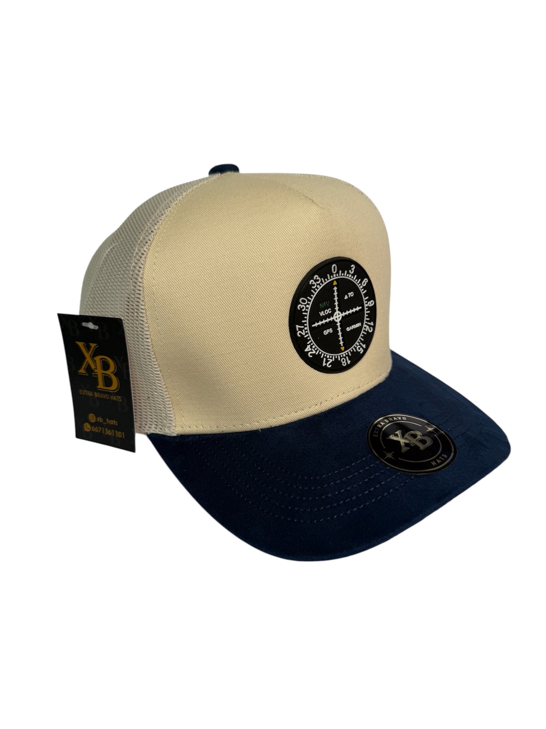 VOR LINE Beige/Azul marino